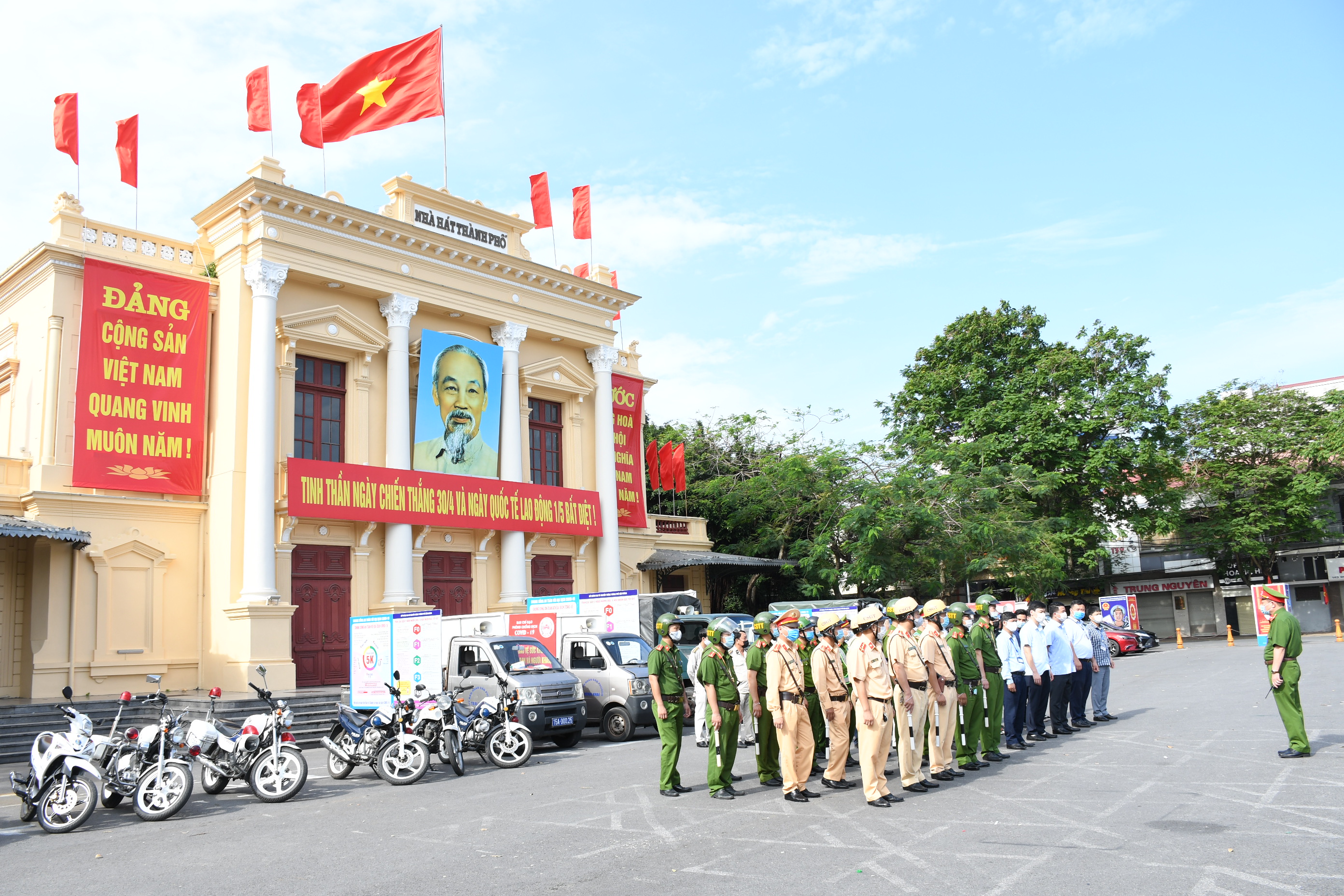 Quận Hồng Bàng: Đồng loạt ra quân, xử lý 41 trường hợp vi phạm quy định về phòng chống dịch bệnh Covid-19